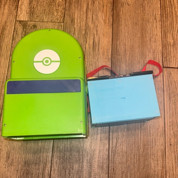 Pokémon Carry Case Playset Bundle (2) Forest Backpack & Volcano Carry Set - Picture 1 of 8